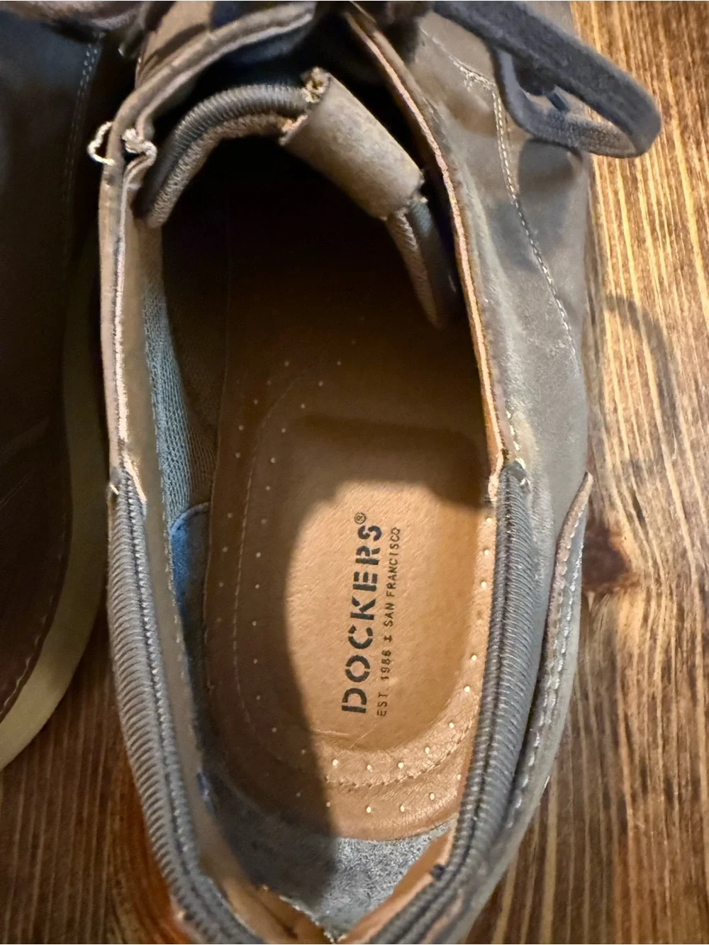 Dockers Men's Brown Lace-Up Boat Shoes